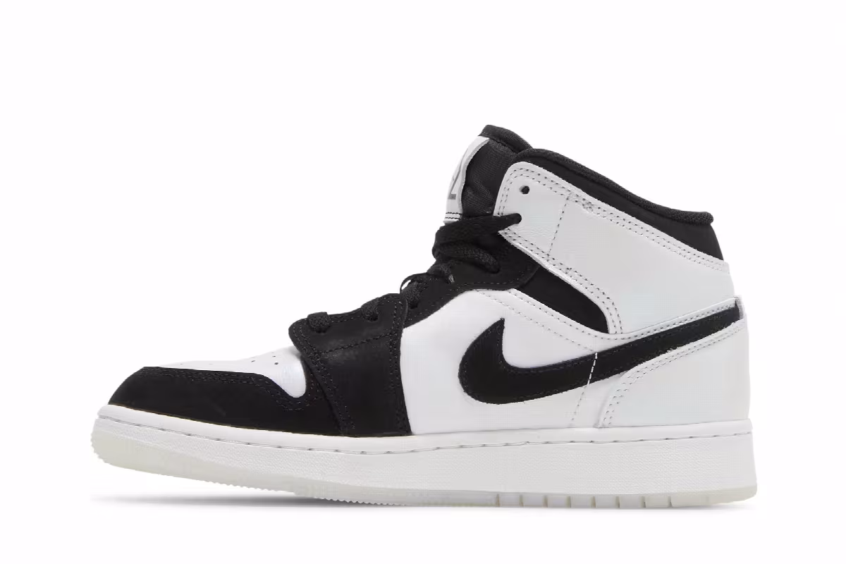 Air Jordan 1 Mid SE GS Diamond, view 4
