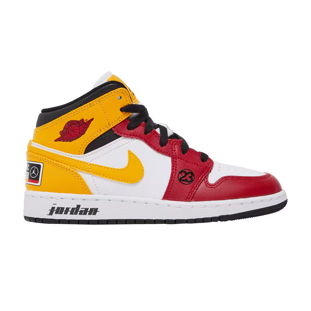 Air Jordan 1 Mid SE GS Motorsport
