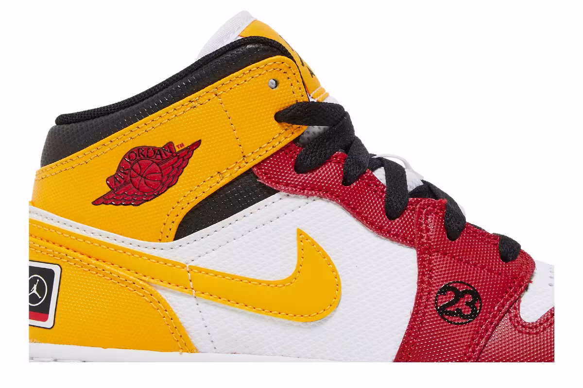 Air Jordan 1 Mid SE GS Motorsport, view 3