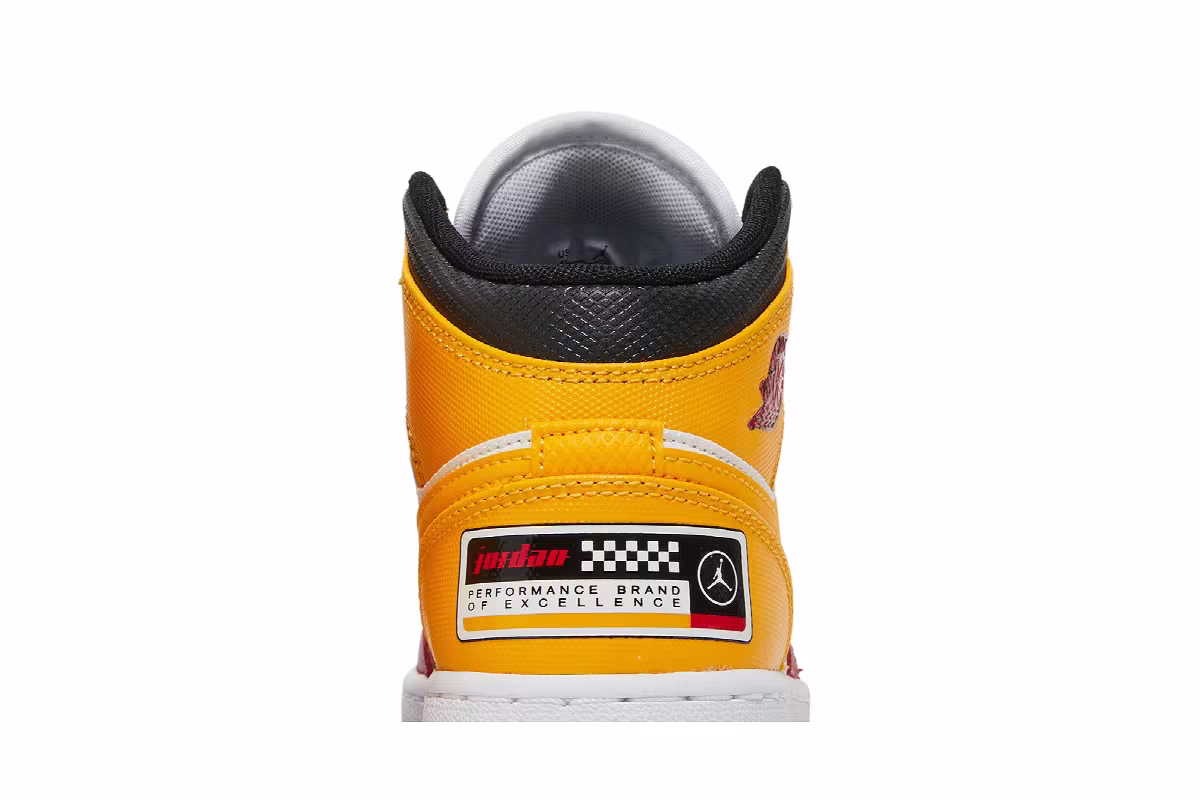 Air Jordan 1 Mid SE GS Motorsport, view 8