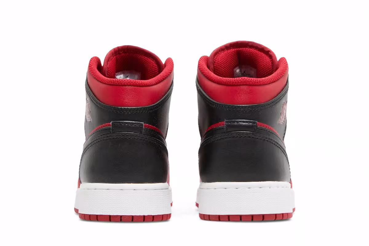 Air Jordan 1 Mid GS Reverse Bred, view 7