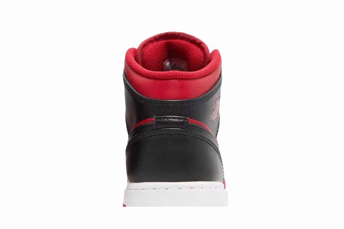 Air Jordan 1 Mid GS Reverse Bred, view 8