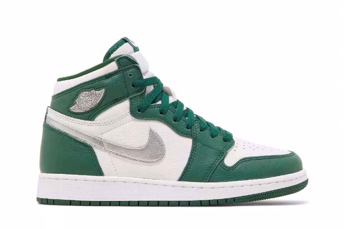 Air Jordan 1 High OG GS Gorge Green, view 2