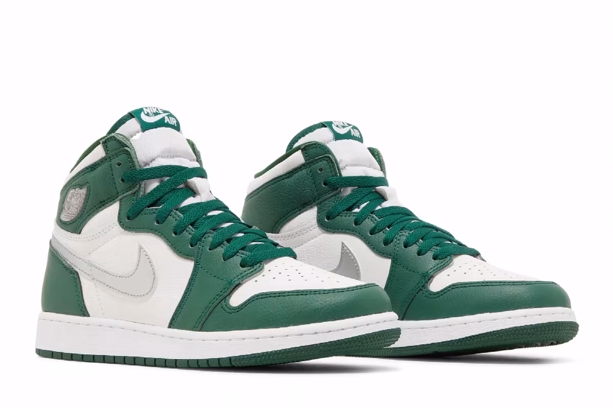 Air Jordan 1 High OG GS Gorge Green, view 9