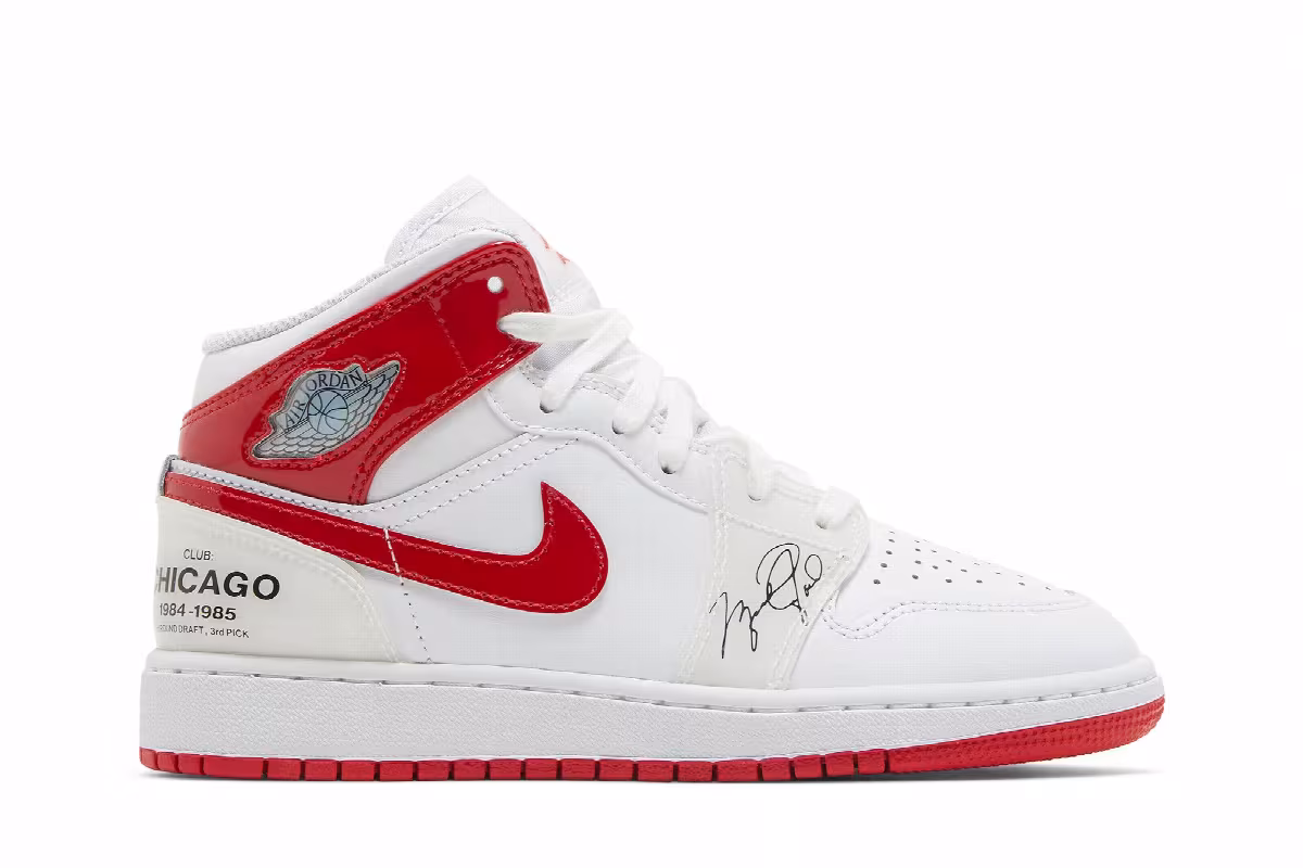 Air Jordan 1 Mid GS Rookie Season, view 2