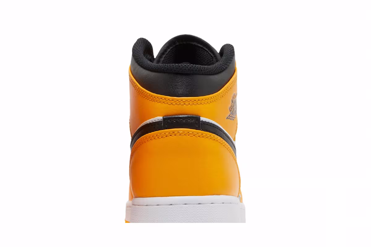 Air Jordan 1 Mid GS Reverse Yellow Toe, view 8