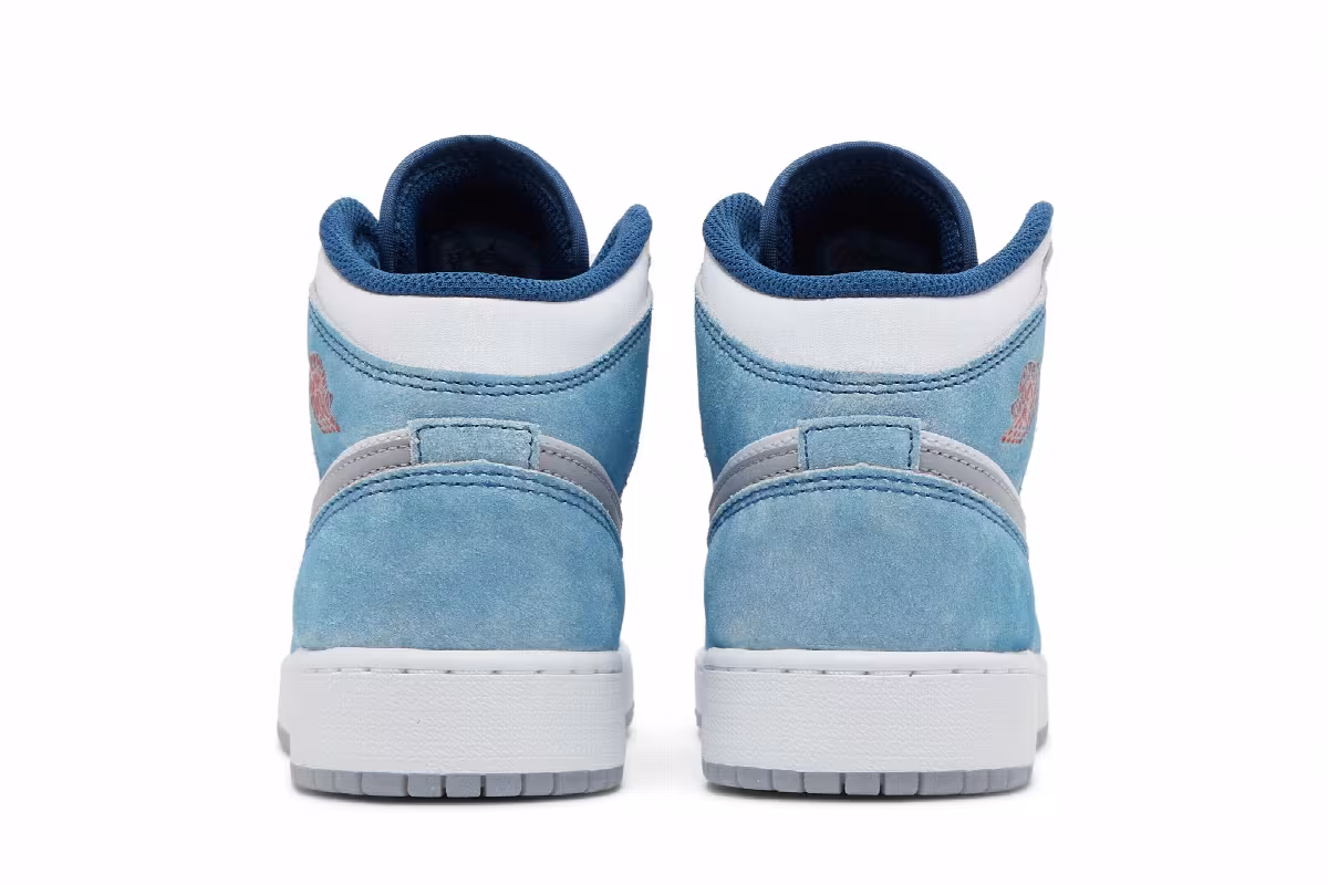 Air Jordan 1 Mid SE GS French Blue, view 7