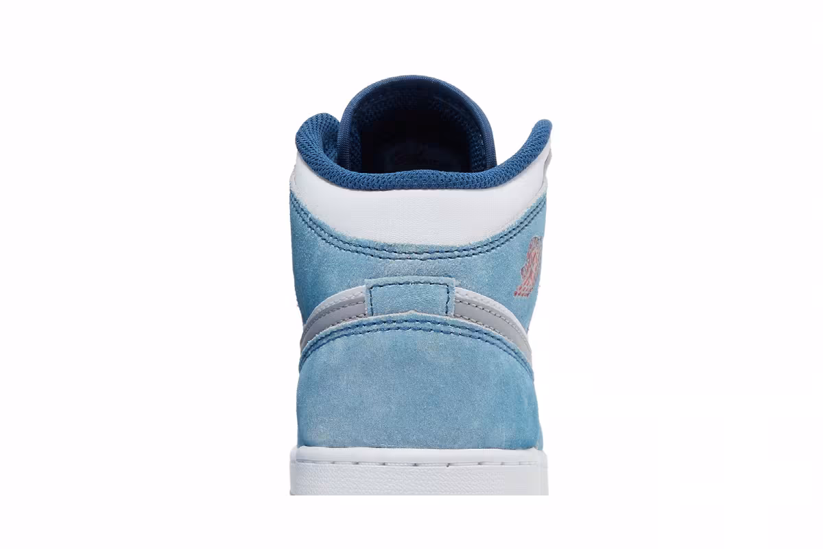 Air Jordan 1 Mid SE GS French Blue, view 8