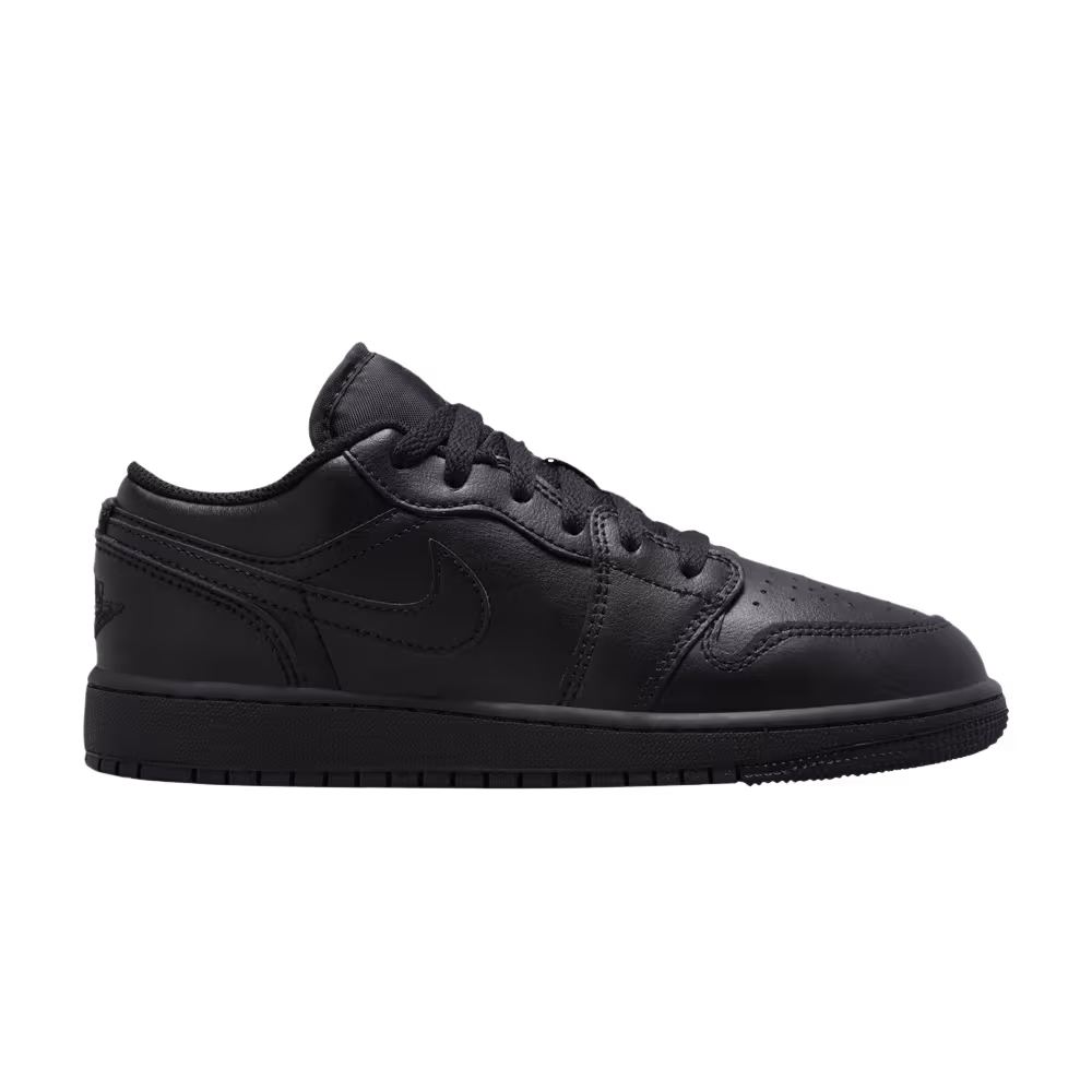 Air Jordan 1 Low GS Triple Black 2022