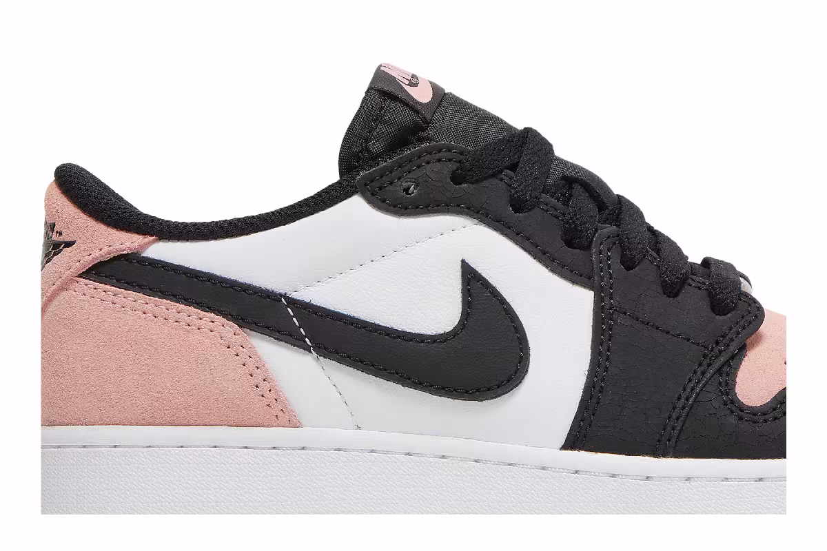 Air Jordan 1 Low OG GS Bleached Coral, view 3