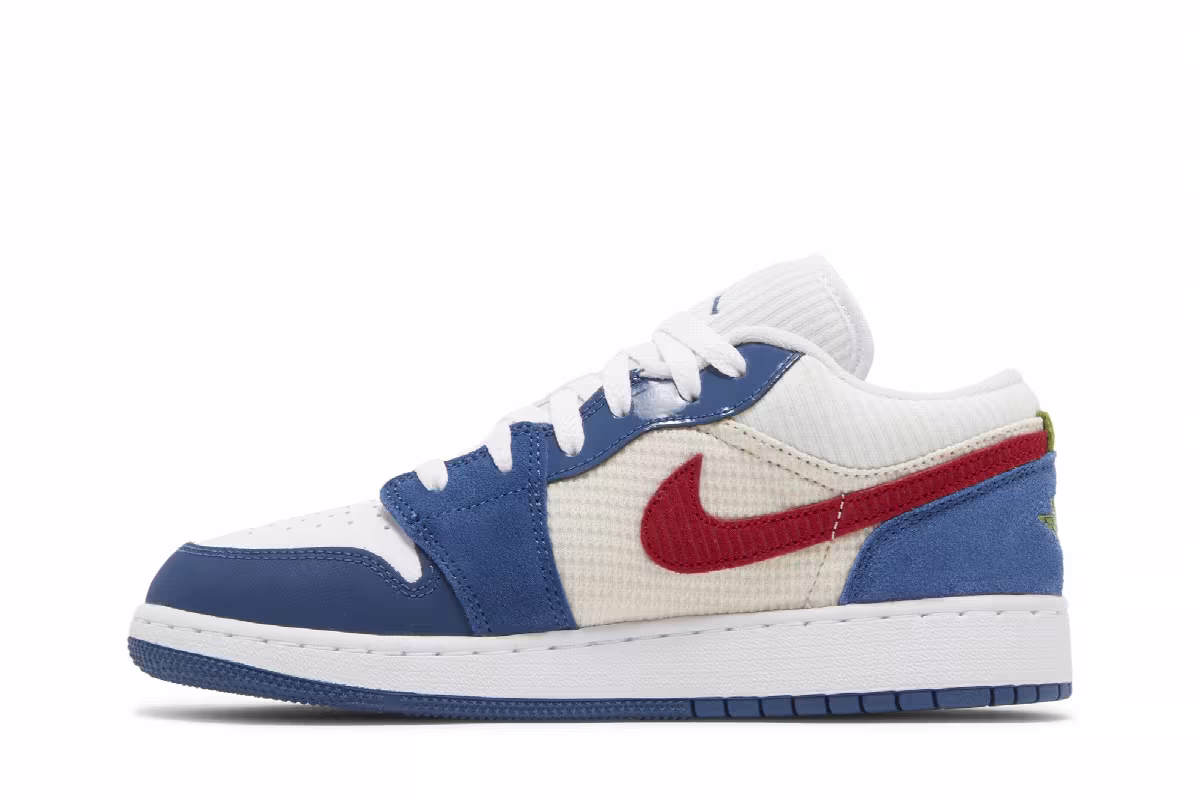Air Jordan 1 Low SE GS Messy Room, view 4