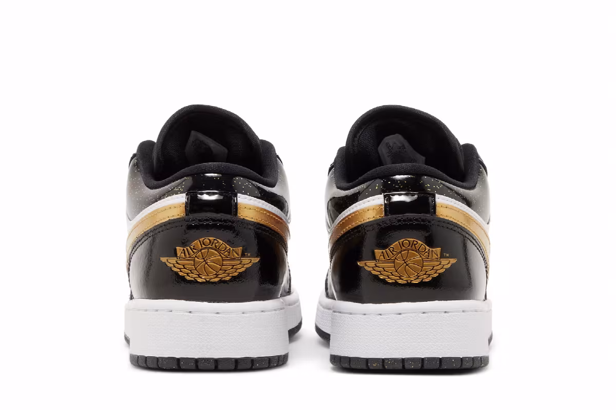 Air Jordan 1 Low SE GS Gold Toe, view 7
