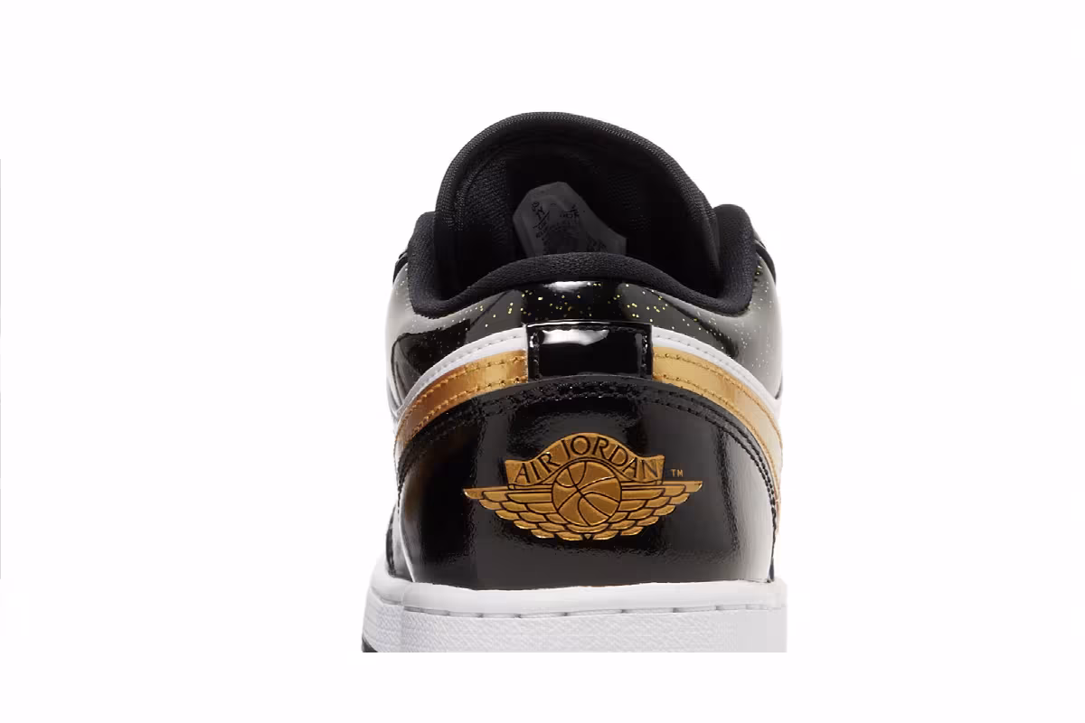 Air Jordan 1 Low SE GS Gold Toe, view 8