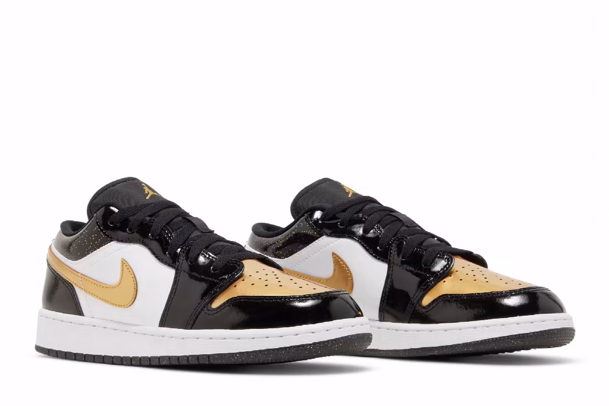 Air Jordan 1 Low SE GS Gold Toe, view 9