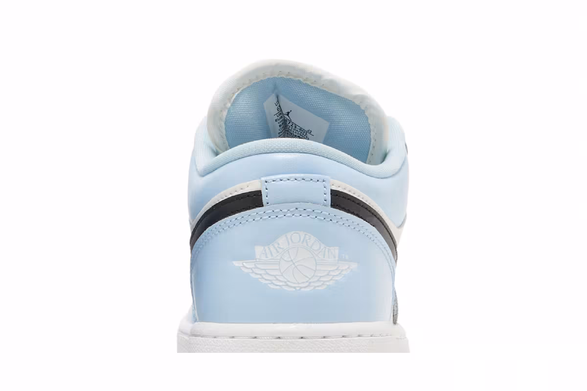 Air Jordan 1 Low GS Ice Blue, view 8