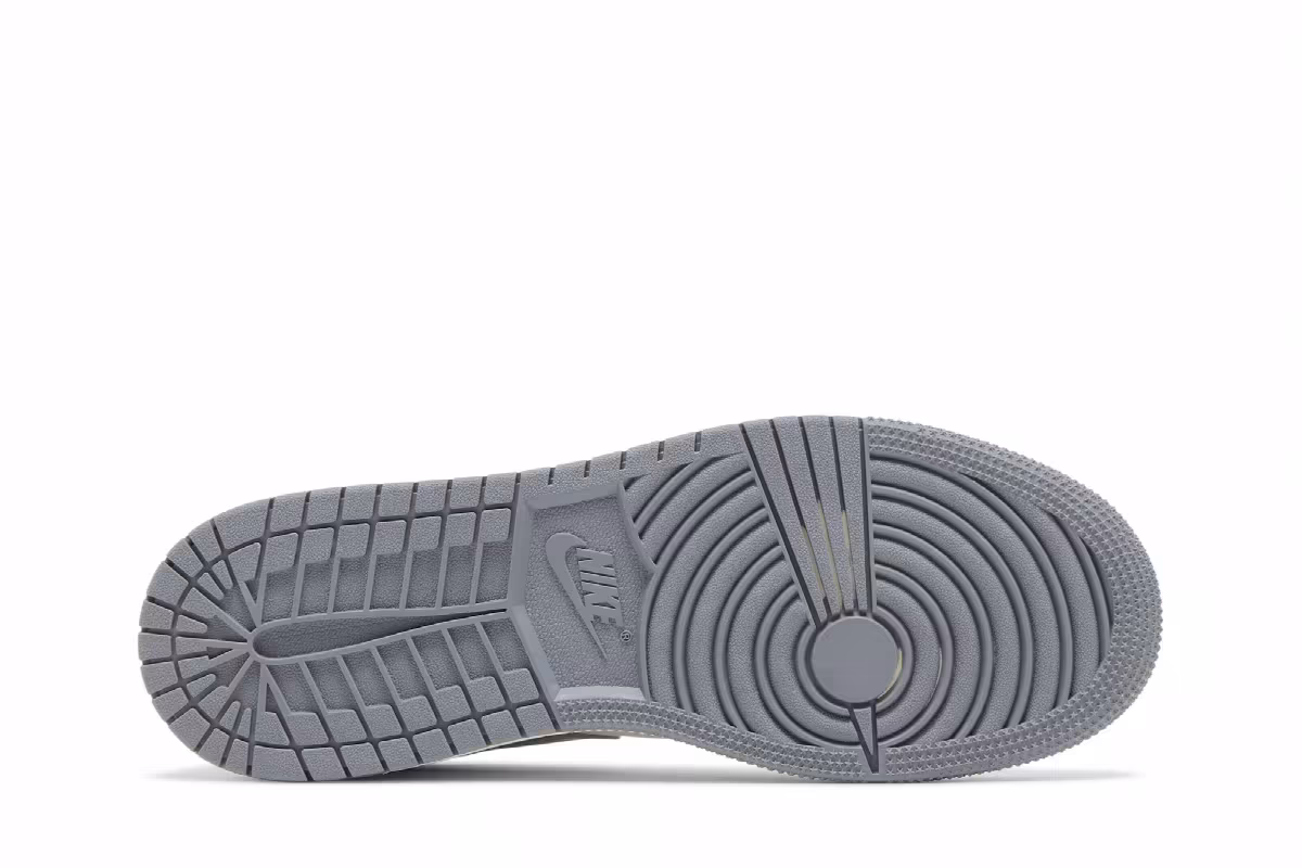 Air Jordan 1 Mid GS Neutral Grey, view 5