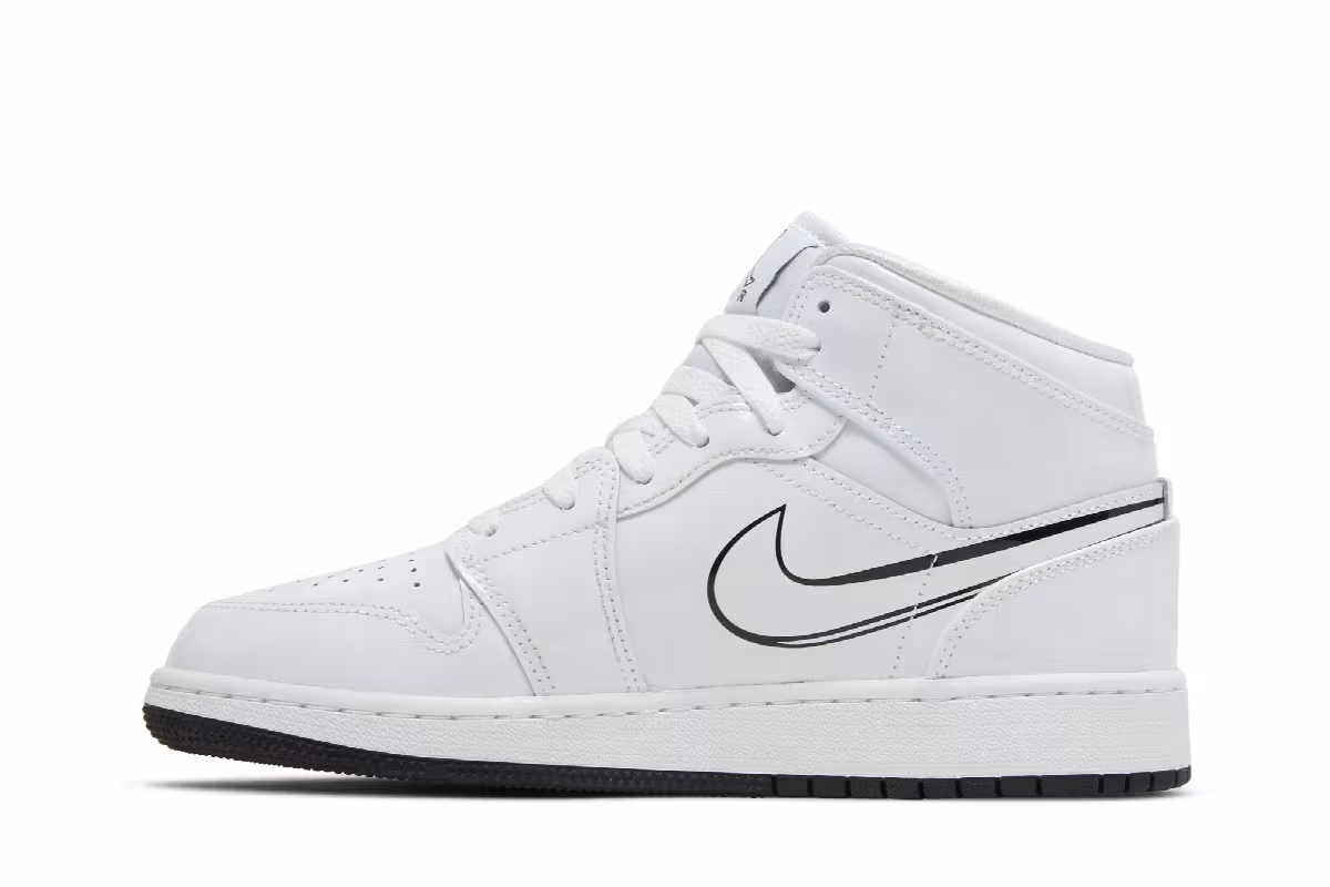 Air Jordan 1 Mid GS Schematic, view 4