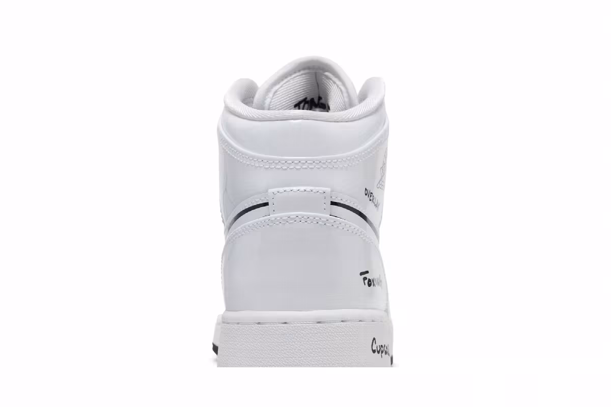 Air Jordan 1 Mid GS Schematic, view 8