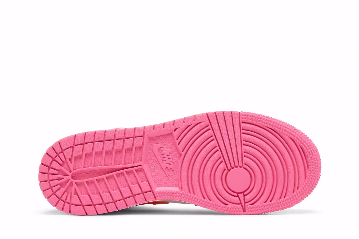 Air Jordan 1 Mid GS Pinksicle Orange, view 5