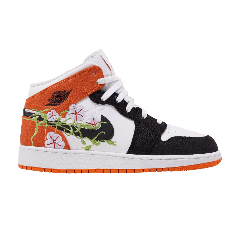 Air Jordan 1 Mid GS Floral