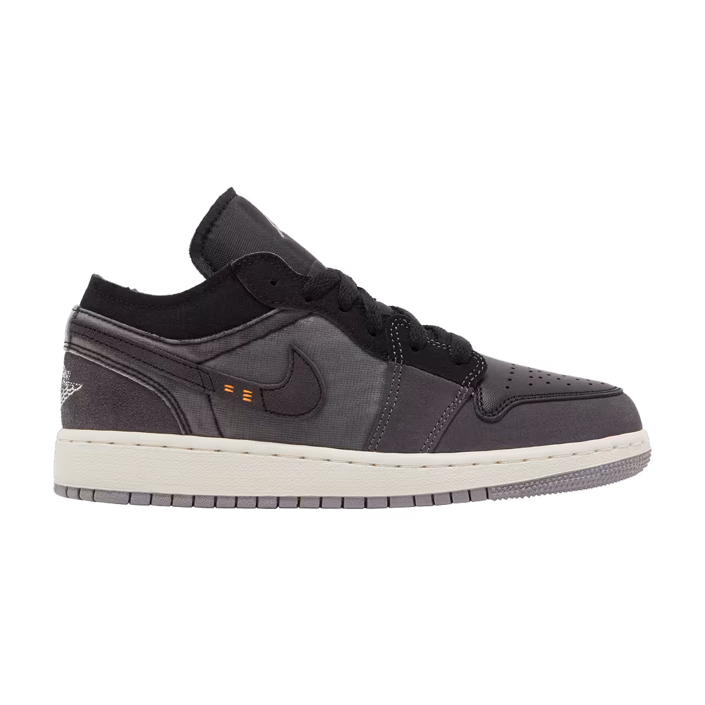 Air Jordan 1 Low SE Craft GS Inside Out - Black