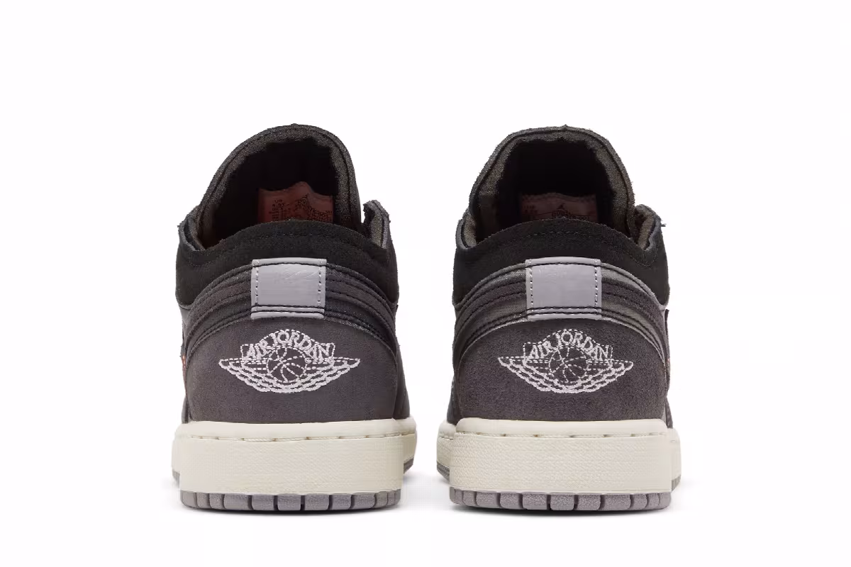 Air Jordan 1 Low SE Craft GS Inside Out - Black, view 7