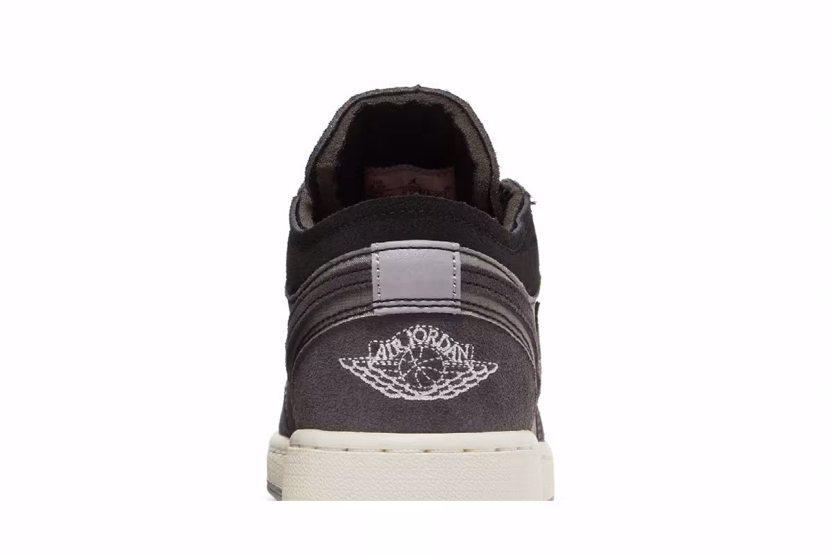 Air Jordan 1 Low SE Craft GS Inside Out - Black, view 8