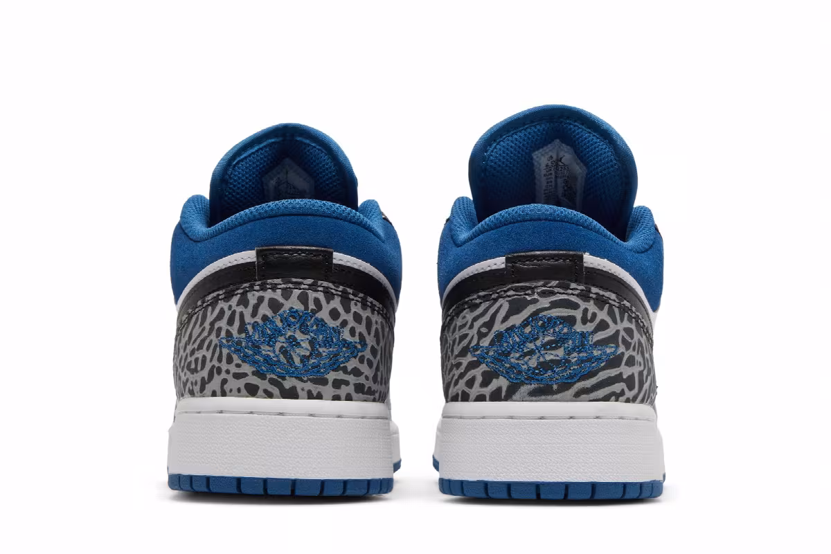 Air Jordan 1 Low SE GS True Blue, view 7
