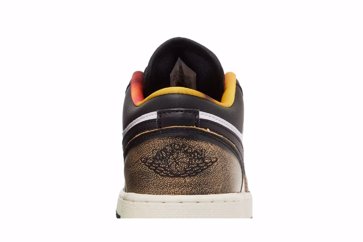 Air Jordan 1 Low SE GS Wear-Away - Tan, view 8