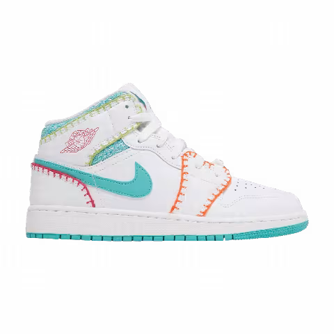 Air Jordan 1 Mid SE GS 'Multi Knit'