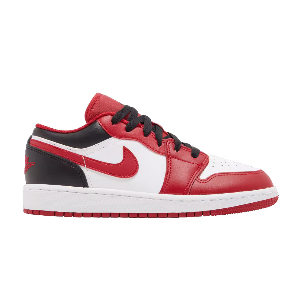 Air Jordan 1 Low GS Reverse Black Toe