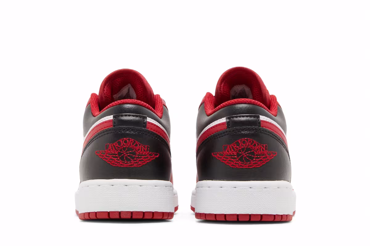 Air Jordan 1 Low GS Reverse Black Toe, view 7