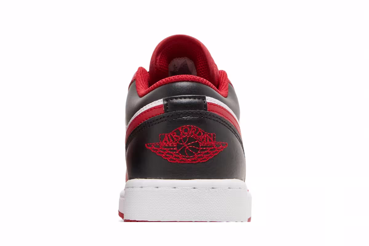 Air Jordan 1 Low GS Reverse Black Toe, view 8