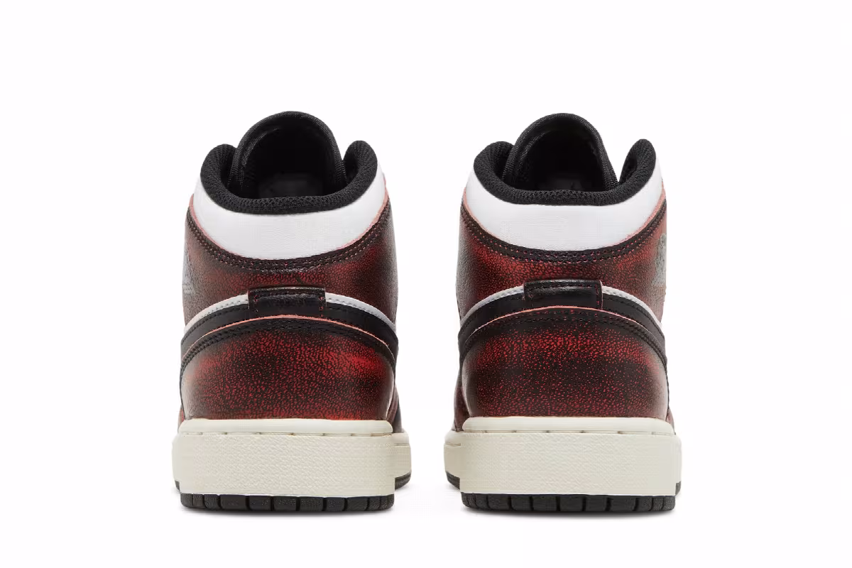 Air Jordan 1 Mid SE GS Wear-Away, view 7