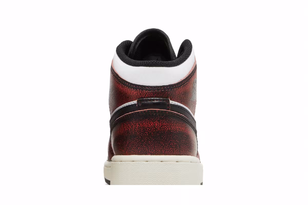 Air Jordan 1 Mid SE GS Wear-Away, view 8