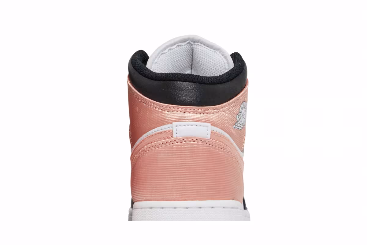 Air Jordan 1 Mid GS White Light Madder Root, view 8