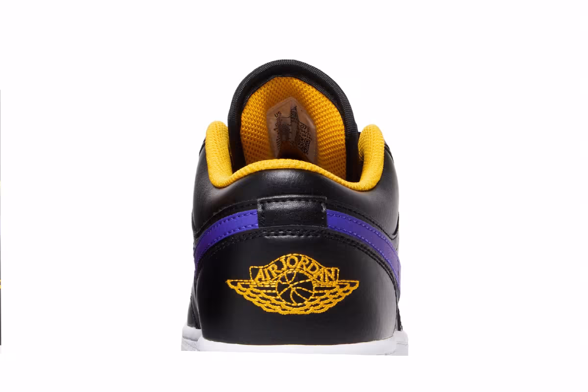 Air Jordan 1 Low GS Lakers, view 8