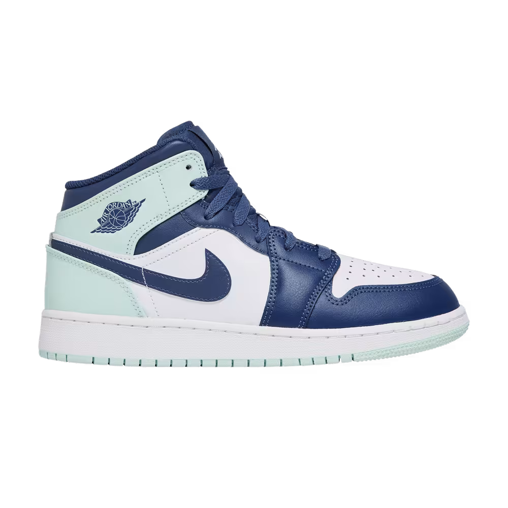 Air Jordan 1 Mid GS Blue Mint