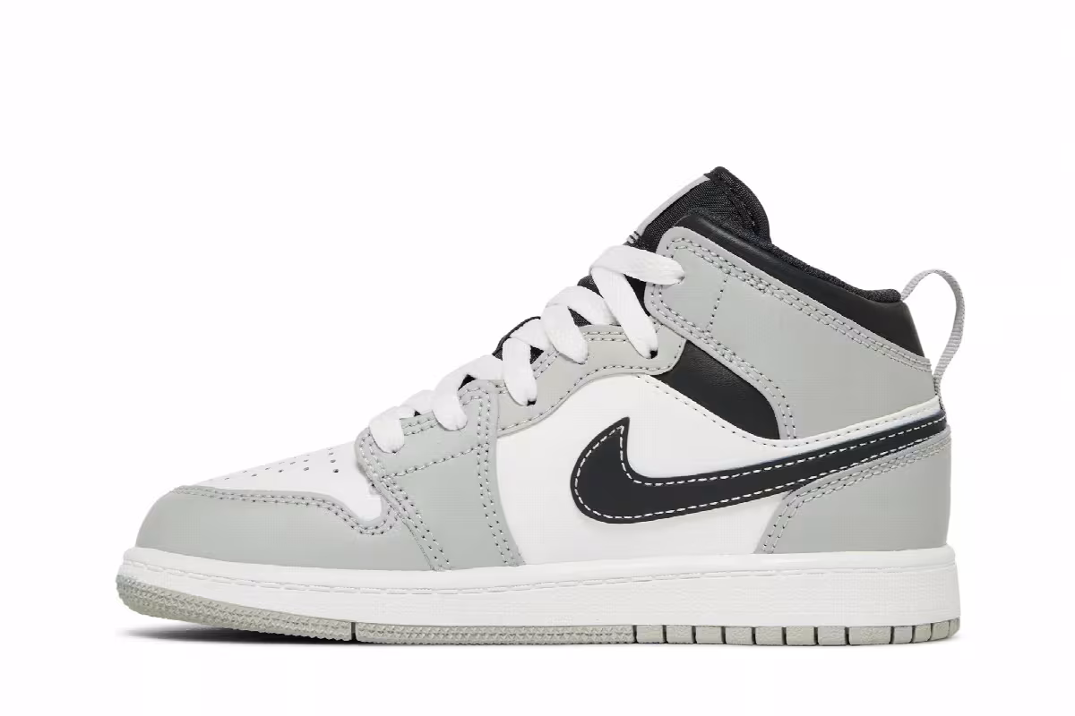 Air Jordan 1 Mid PS Light Smoke Grey, view 4