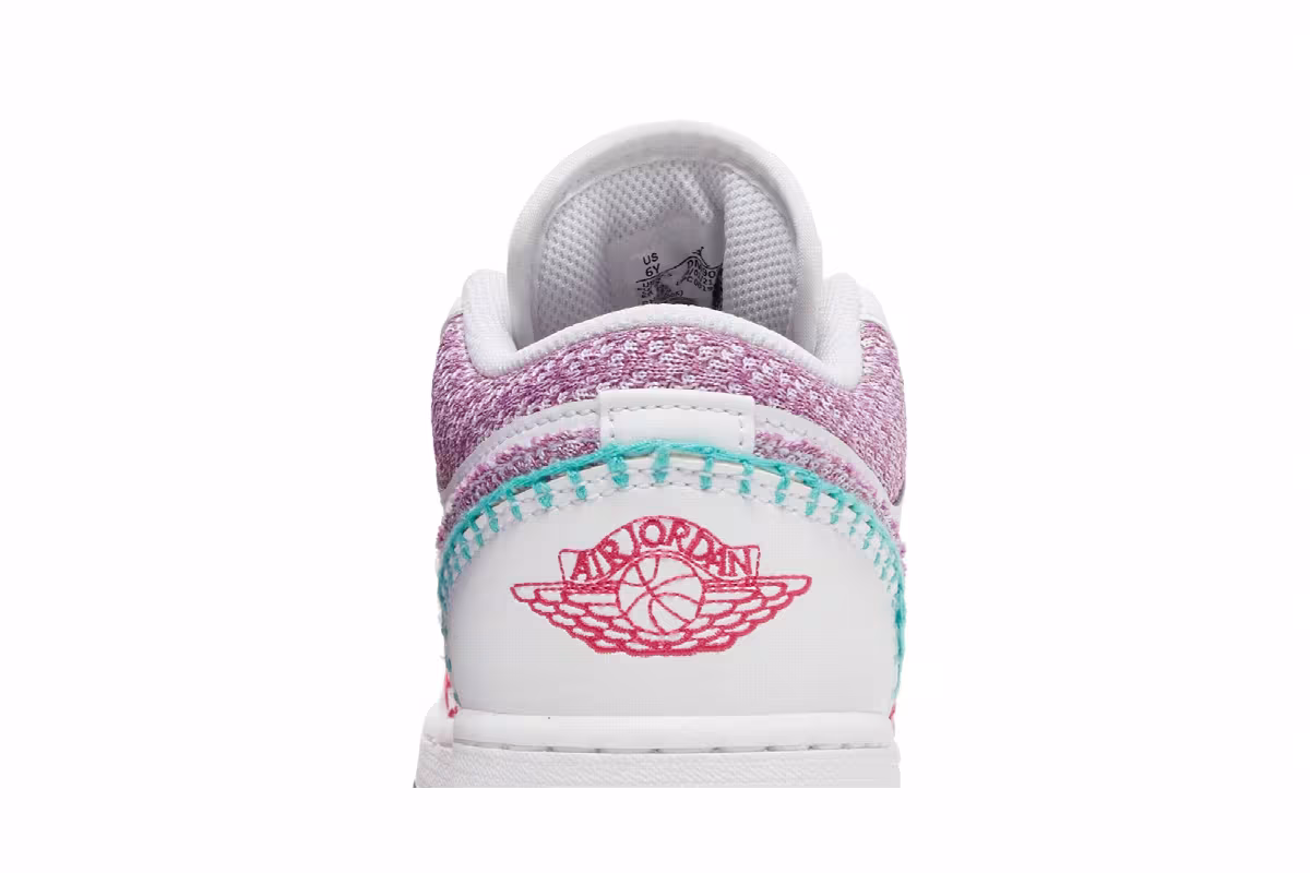 Air Jordan 1 Low SE GS Knit, view 8