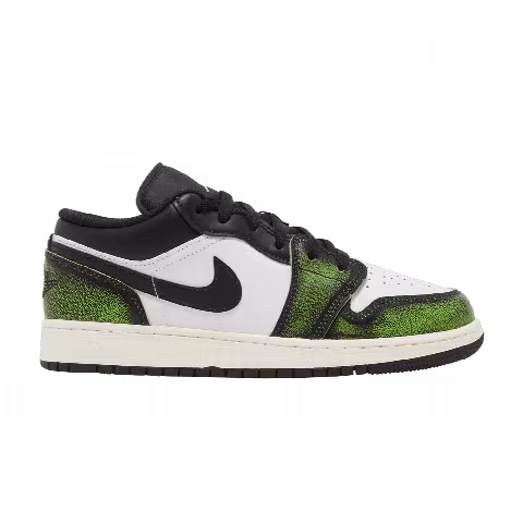 Air Jordan 1 Low SE GS 'Wear-Away - Electric Green'