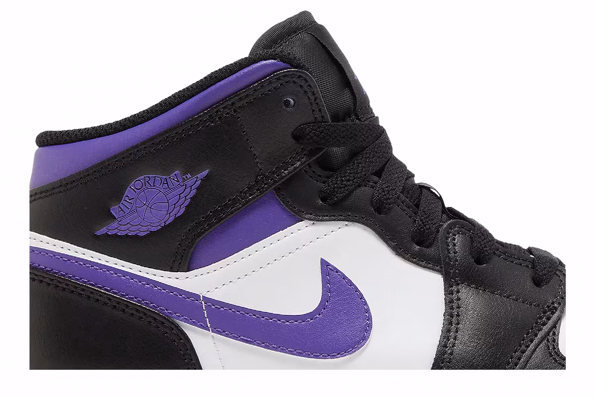 Air Jordan 1 Mid GS Dark Iris, view 3