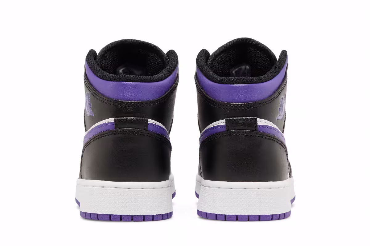 Air Jordan 1 Mid GS Dark Iris, view 7
