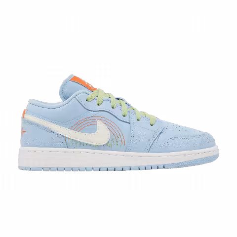 Air Jordan 1 Low SE GS 'Blue Stitch'
