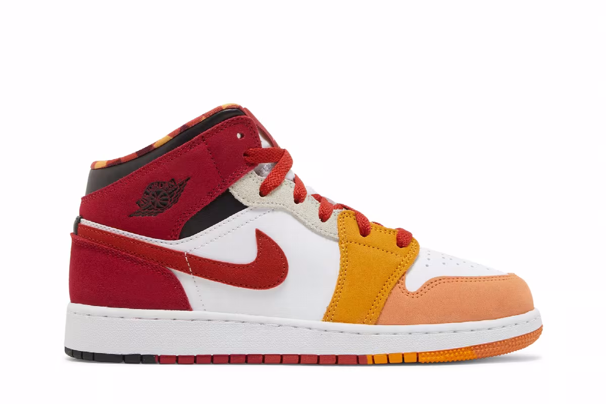 Air Jordan 1 Mid SE GS Picnic, view 2