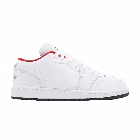 Air Jordan 1 Low GS 'White Gym Red'