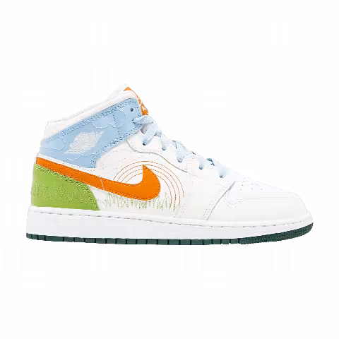 Air Jordan 1 Mid SE GS 'Stitch'