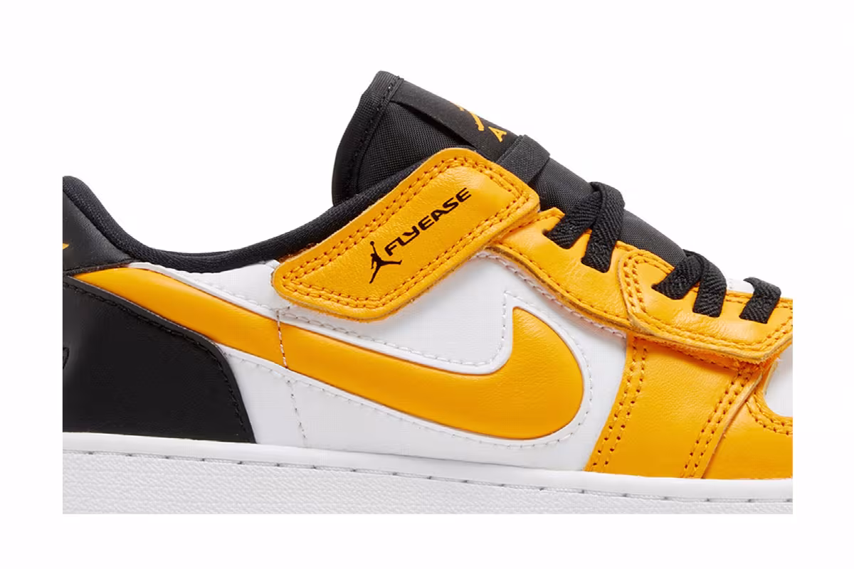 Air Jordan 1 Low Flyease GS Taxi White, view 3