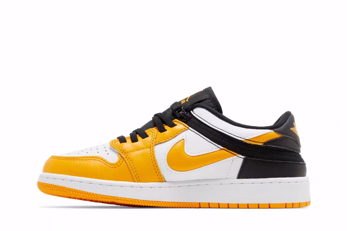 Air Jordan 1 Low Flyease GS Taxi White, view 4