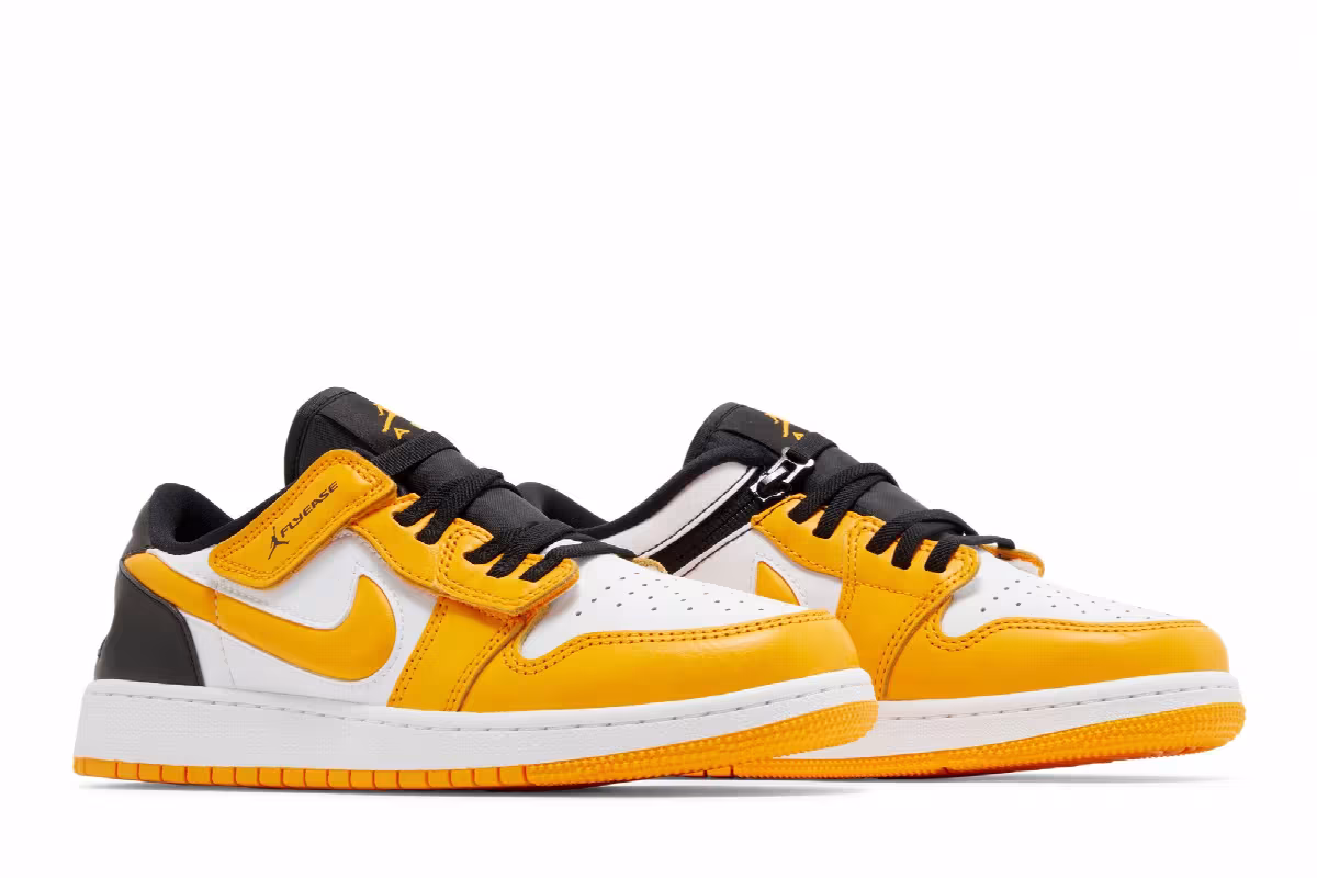 Air Jordan 1 Low Flyease GS Taxi White, view 9